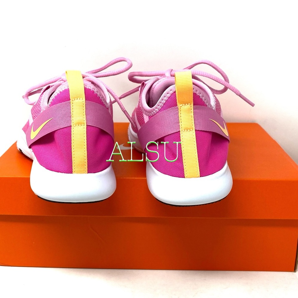 🌸Sale🌸 Nike Flex Trainer 9 Pink Rise Canvas Women Sneaker Size 7.5 AQ7491 600 - Picture 6 of 10